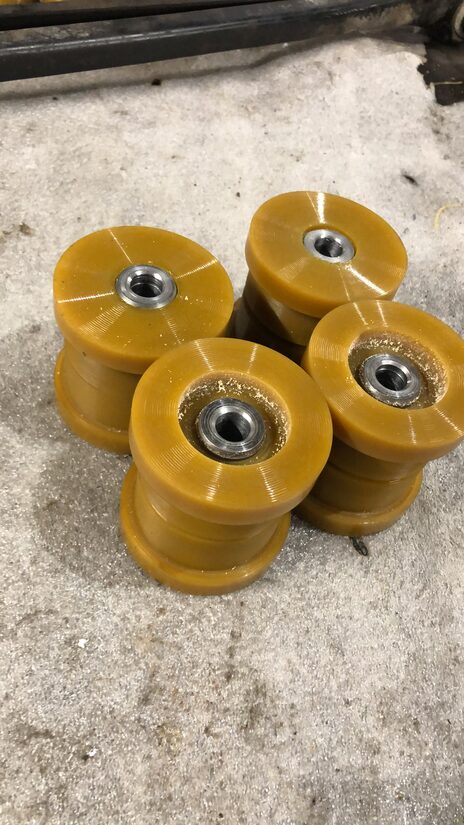 Rear subframe set BMW 46